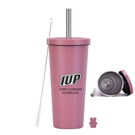 Stainless Steel Straw Thermos Cup,Drinkware