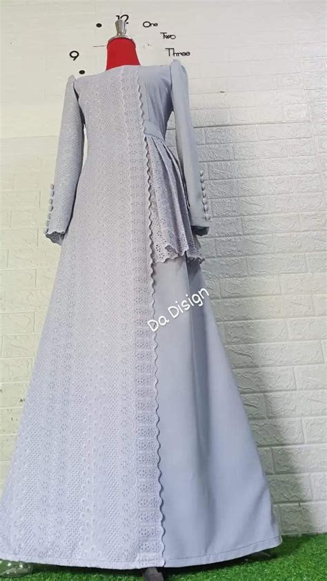 Islamic Fashion Muslim Fashion Hijab Fashion Long Gown Dress Tulle