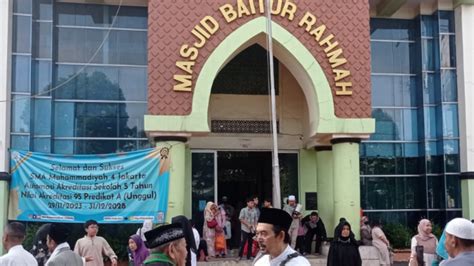 Salat Iduladha Di Sma Muhammadiyah 4 Jakarta Berjalan Aman Dan Lancar