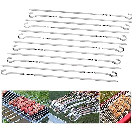 Marindo Bbq Schaschlikspie E Edelstahl Set Grillspie E Set