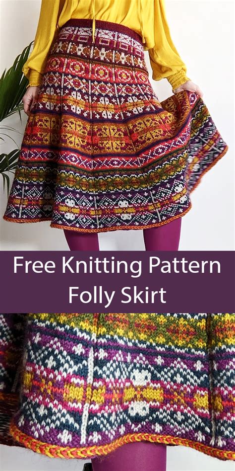 Skirt Knitting Patterns In The Loop Knitting