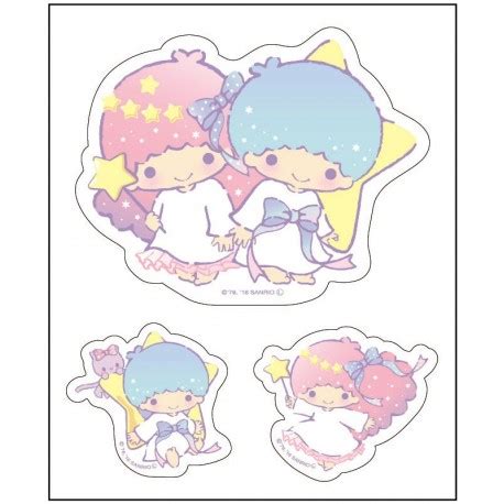 Little Twin Stars Stickers - The Kitty Shop