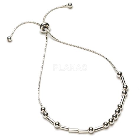 Pulsera En Plata De Ley