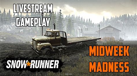 Snowrunner Multiplayer Midweek Mudding Multiplayer Madness 1305