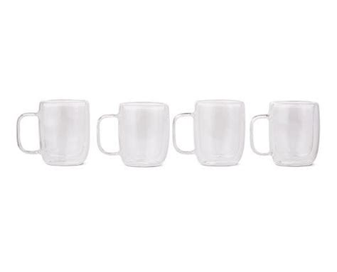 Crofton Glass Coffee Or Espresso Mugs Aldi Usa Specials Archive