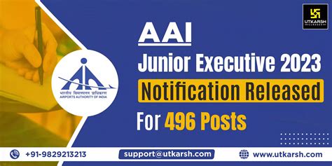 Out AAI Jr Executive Notification 2023 Apply By 30 Nov