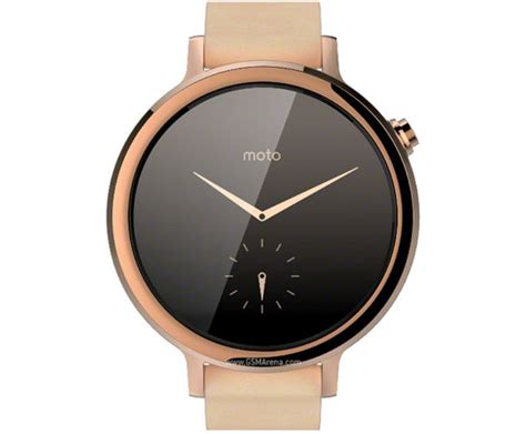 Motorola Moto 360 42mm 2nd Gen Fiche Technique Et Caractéristiques