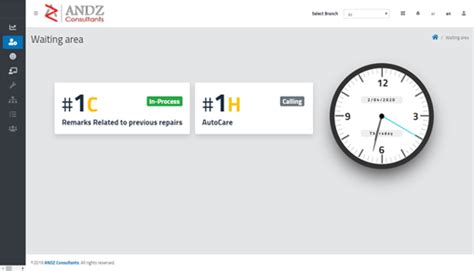 Queue Management System – ANDZ Consultants 