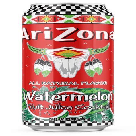 AriZona Watermelon Fruit Juice Cocktail Can, 22 fl oz - QFC