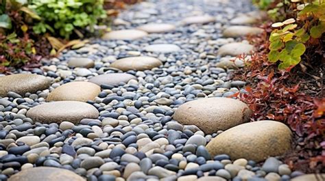 Premium Photo CloseUp Gravel Garden Path