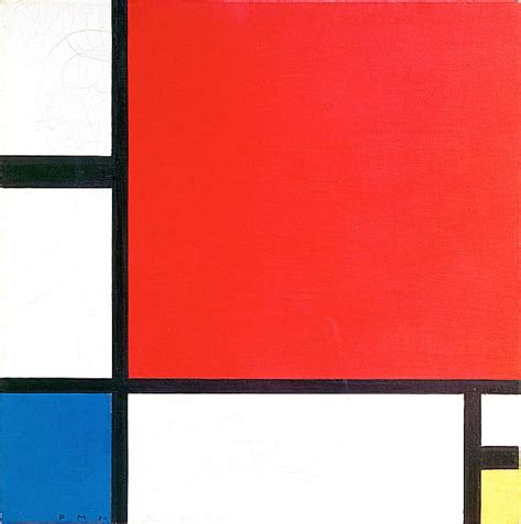 新造型主義 Neoplasticism 荷蘭風格派 蒙德里安 Mondrian 1872 1944 Photo Planet