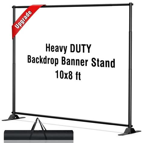 Heavy Duty X Ft Telescopic Backdrop Stand Shopee Philippines