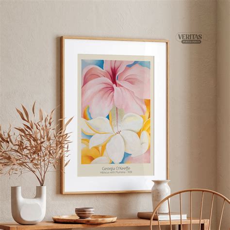 Georgia O'keeffe Poster-flower Print-floral Room-birthday - Etsy