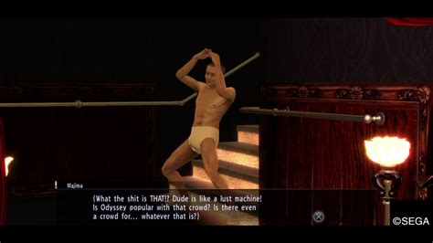 Yakuza 0 The Naked Man Dancing YouTube