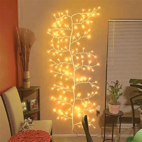 Beautiful Ft Willow Vine Light With Leds And Modes Lighted