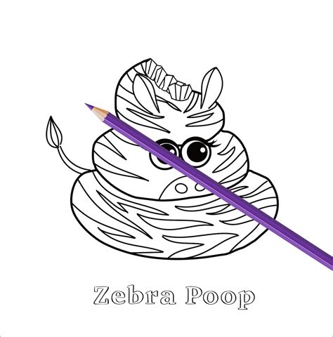 Poop For Boys Printable Coloring Pages With Funny Poop Etsy España