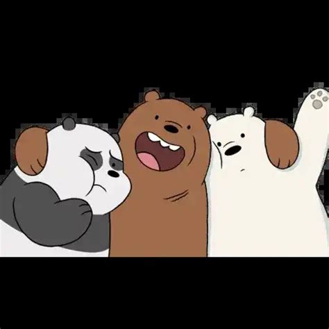 Osos Escandalosos We Bare Bears Stickers Para WhatsApp