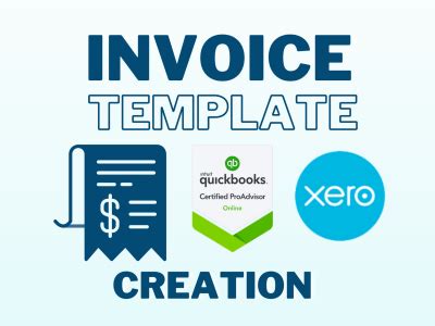 A Personalized Invoice Templates For QBO Or Xero Upwork