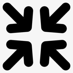 Four Arrows Pointing Center Interface Symbol To Minimize Desiring God