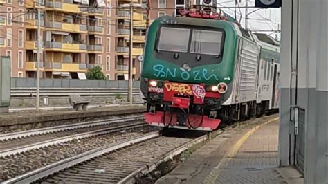 Treni Alla Stazione Di Milano Lambrate Youtube