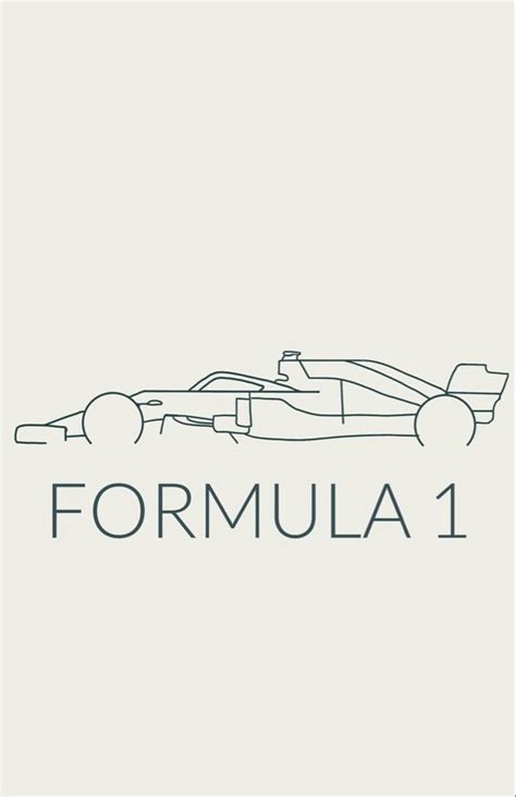 Formula One Car Silhouette Wallpaper