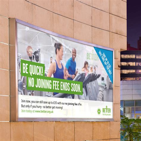 gun for hire | Better Leisure Centres – Print and advertising collateral