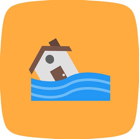 Flood Symbol Vector Icon 436120 Vector Art at Vecteezy