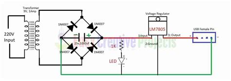 Mobile Charger Circuit Diagram And Components