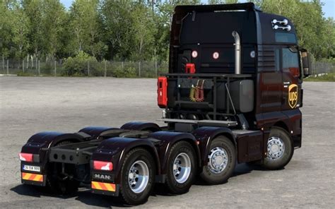 Man Tgx Euro 5 Ups Skin V1 0 Ets2 1 46 Haulin Ats Ets2 Mods