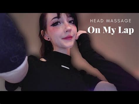 Asmr Head Massage Fluffy Mic Scratching On My Lap