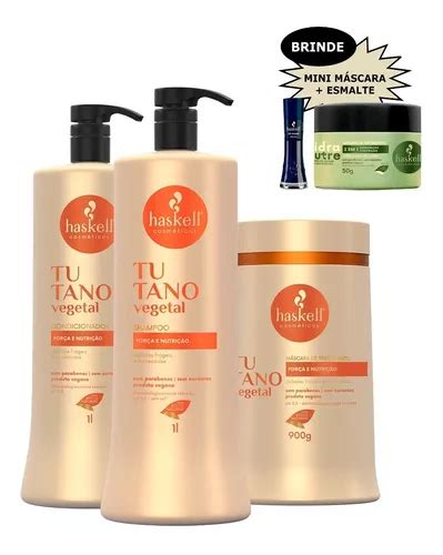 Haskell Tutano Kit Shamp Cond Masc 1l Brinde Parcelamento Sem Juros