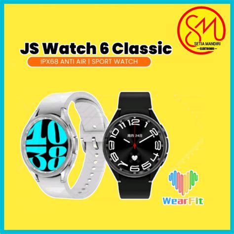 Jual Smartwatch JS Watch 6 Classic Jam Tangan Pintar Musik Olahraga