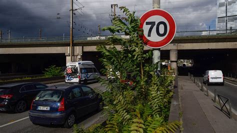 Paris la vitesse sur l ensemble du périphérique limitée à 50 km h à