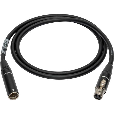 Sescom L2e5 T3tj3 01 Sub Miniature Mic Cable 3 Pin Mini Xlr Male To 3