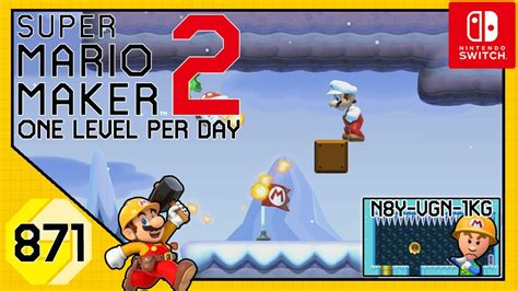 Super Mario Maker Olpd Wendy S Snowy Landscape Nico