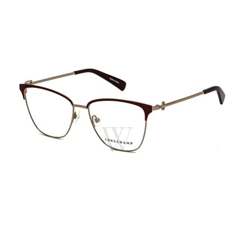 Longchamp 53 Mm Red Eyeglass Frames World Of Watches