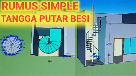 RUMUS MEMBUAT TANGGA PUTAR BESI YouTube