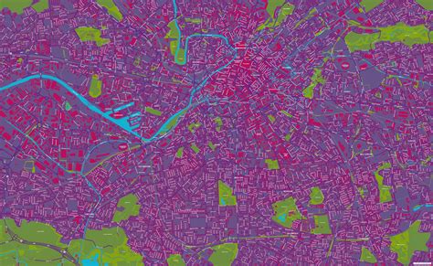 Manchester Street Map - Maproom