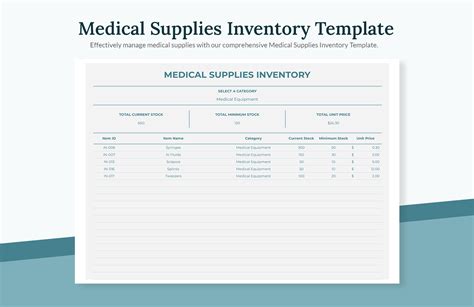 Manufacturing Raw Material Inventory Template In Excel Google Sheets