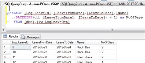 Calculate No Of Days Between Two Dates In Sql Server 29536 Hot Sex Picture