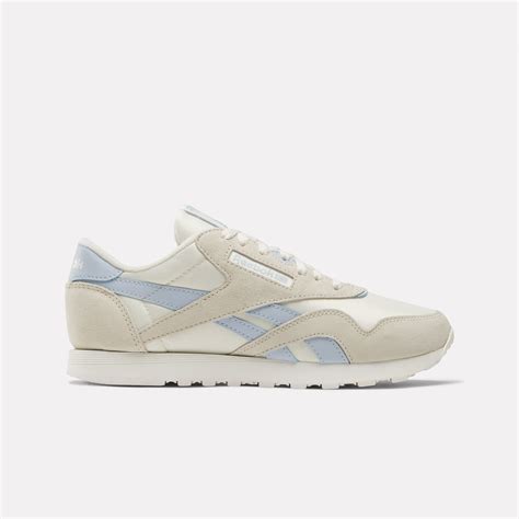 Classic Nylon in Bone/Pale Blue/Chalk | Reebok Official UK