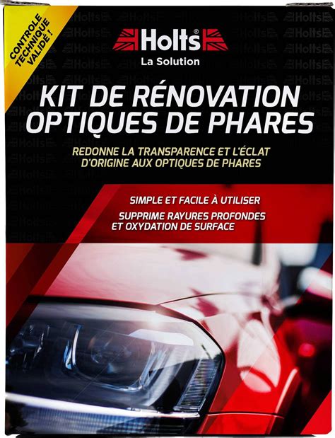 Holts Kit Renovateur D Optique De Phare Holts