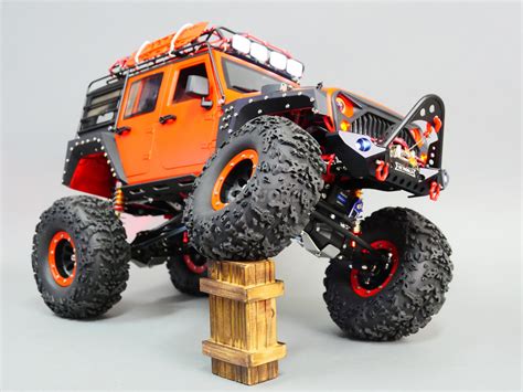 Custom Built 110 Rc Jeep Wrangler Rubicon 2 Speed Rock Crawler 84v Rtr