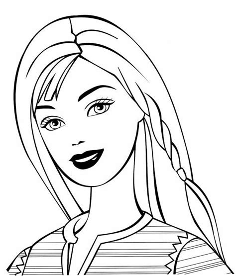 Pin De Renata Em Barbie Coloring Riscos Para Pintura Desenhos Colorir