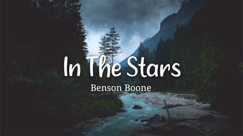 Benson Boone In The Stars Lyrics Youtube