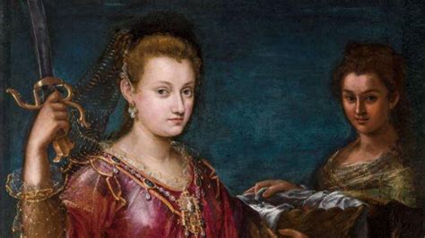 Giuditta Con La Testa Di Oloferne Di Lavinia Fontana In Mostra A Dublino