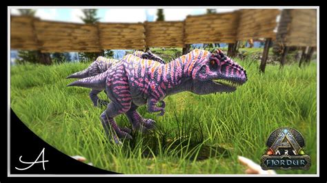 Giganotosaurus breeding - ARK Fjordur E30 - YouTube