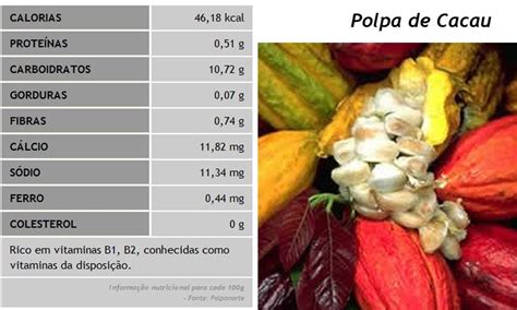 Informa Es Nutricionais Polpas De Frutas Polpanorte Em Londrina