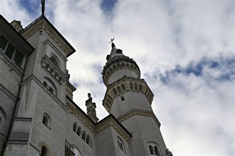 Fairy Towers Of Neuschwanstein Castle Stock Image Image Of Building