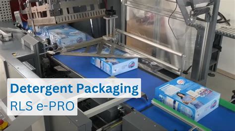 Automatic L Sealer Detergent Packaging Maripak Rls E Pro Shrink